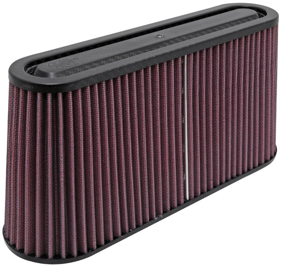 K&N RP-5105 Universal Air Filter - Carbon Fiber Top and Base - Truck Part Superstore