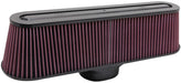 K&N RP-5135 Universal Air Filter - Carbon Fiber Top and Base - Truck Part Superstore