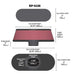 K&N RP-5135 Universal Air Filter - Carbon Fiber Top and Base - Truck Part Superstore