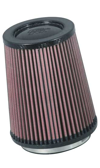 K&N RP-5167 Universal Air Filter - Carbon Fiber Top - Truck Part Superstore