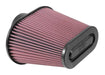 K&N RP-5285 Universal Air Filter - Carbon Fiber Top - Truck Part Superstore