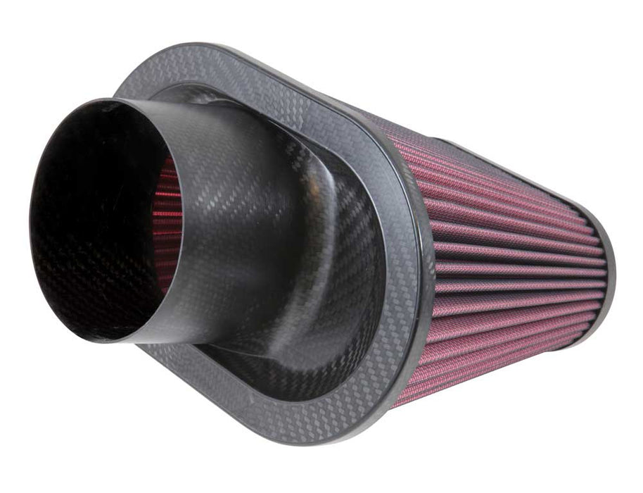 K&N RP-5285 Universal Air Filter - Carbon Fiber Top - Truck Part Superstore