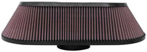 K&N RP-6103 Universal Air Filter - Carbon Fiber Top - Truck Part Superstore