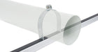 Rhino-Rack USA RPC6 Heavy Duty Pipe Clamps; Galvanized Steel; Pair; 6 in.; - Truck Part Superstore