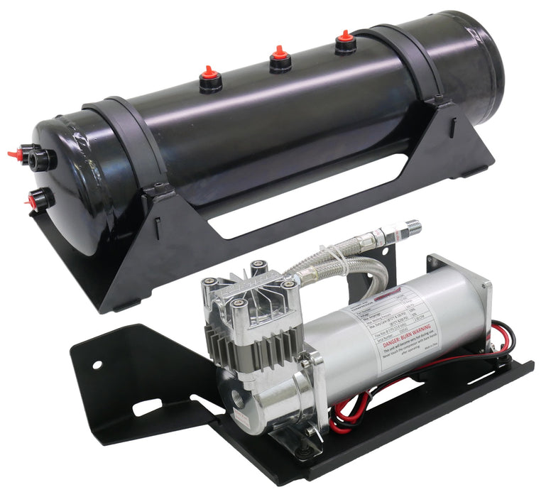 Kleinn Automotive Air Horns RPTR-OBA AirHornCompressorKit - Truck Part Superstore