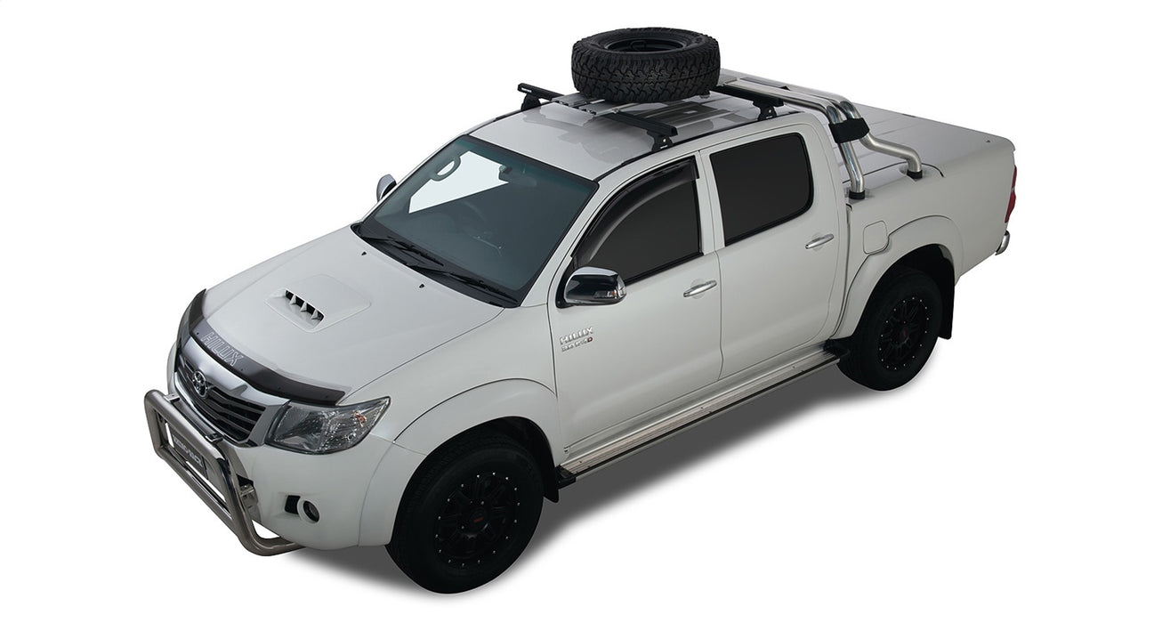 Rhino-Rack USA RPWC Platform Wheel Carrier; For Use w/Rhino H/D Bars; Includes 2 Planks; - Truck Part Superstore