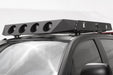 Fab Fours RR14-1 Roof Rack; Powder Coated; 4 Light Roof Rack Face Plate; - Truck Part Superstore
