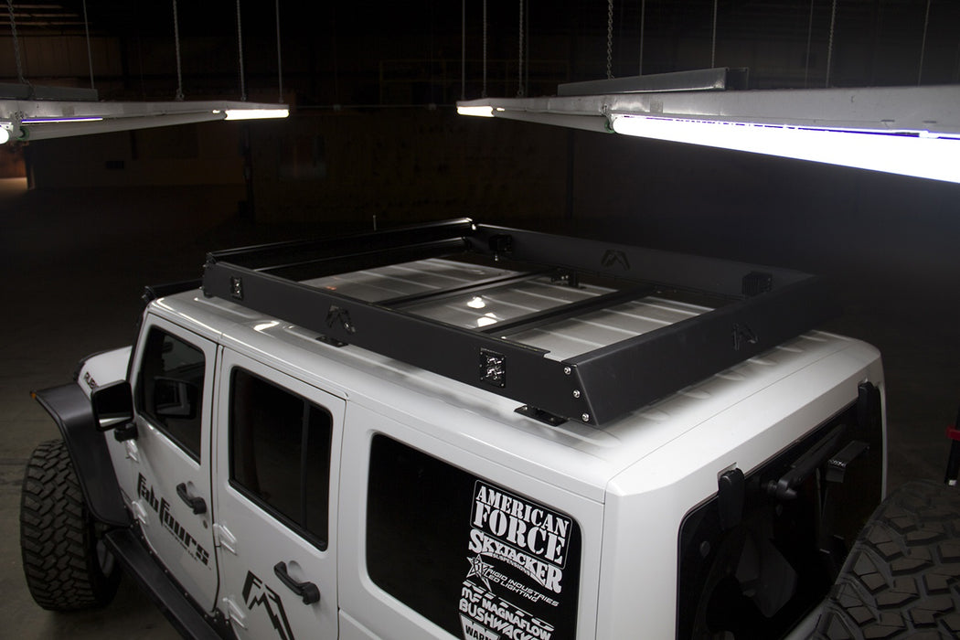 Fab Fours RR72-1 Roof Rack; Powder Coated; 72 in.; Fits All Truck/SUV/Jeep Models; - Truck Part Superstore