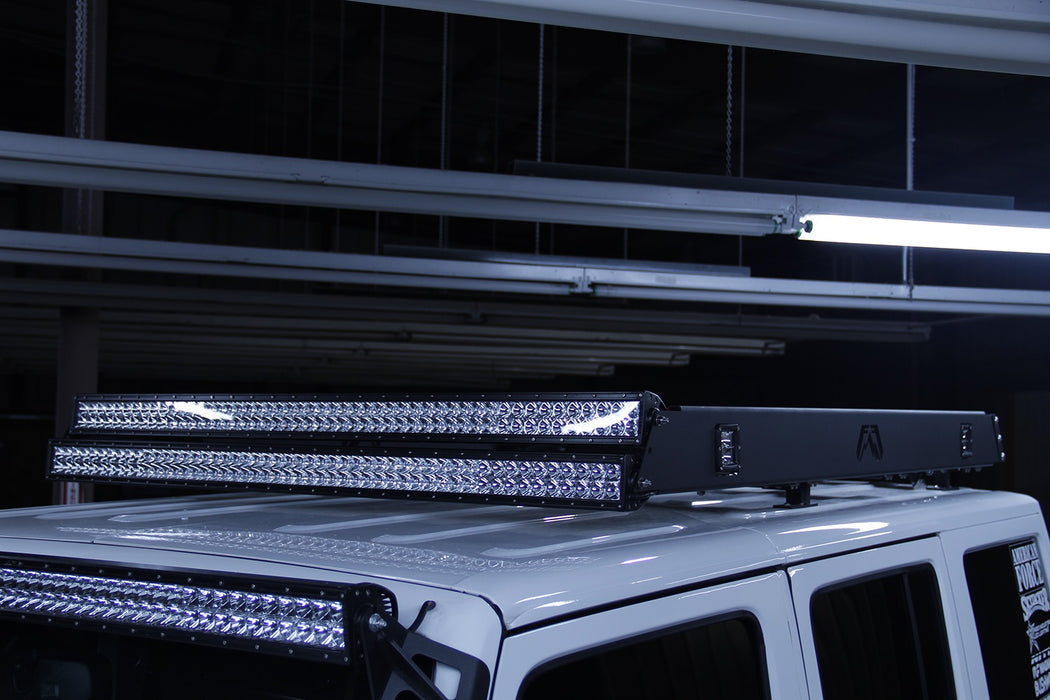 Fab Fours RR72-1 Roof Rack; Powder Coated; 72 in.; Fits All Truck/SUV/Jeep Models; - Truck Part Superstore