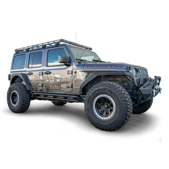 DV8 Offroad RRJL-01 Wrangler JL Roof Rack For 18+ Jeep JL 4 Door DV8 Offroad - Truck Part Superstore