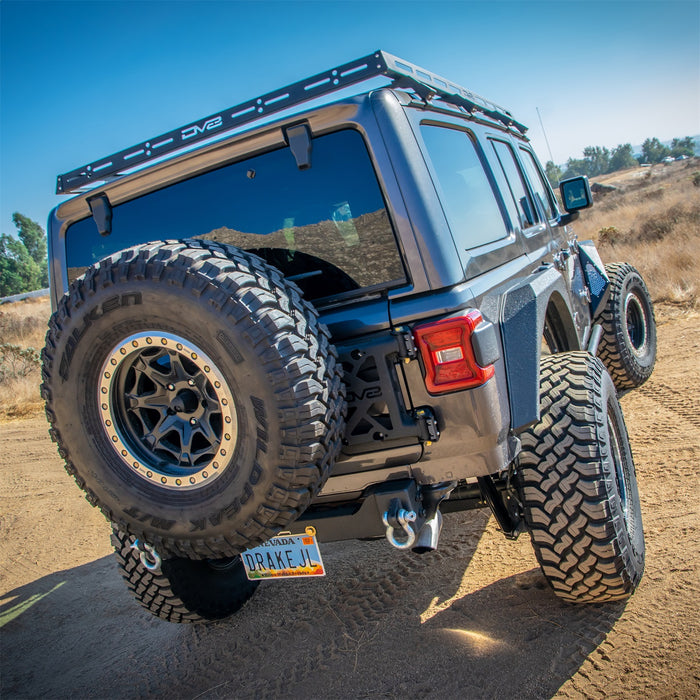 DV8 Offroad RRJL-01 Wrangler JL Roof Rack For 18+ Jeep JL 4 Door DV8 Offroad - Truck Part Superstore