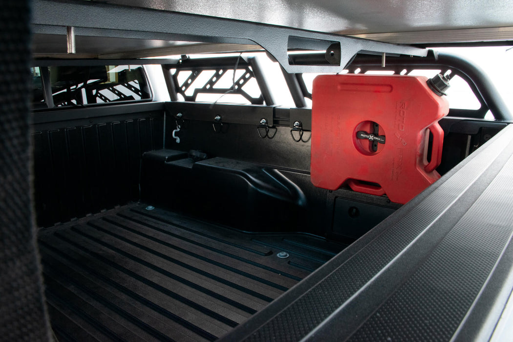 DV8 Offroad RRUN-01 Overland Bed Rack; 2 pc.; Adjustable; 500 lbs.; Incl. D-Rings / Roto-Pax Mounts; - Truck Part Superstore