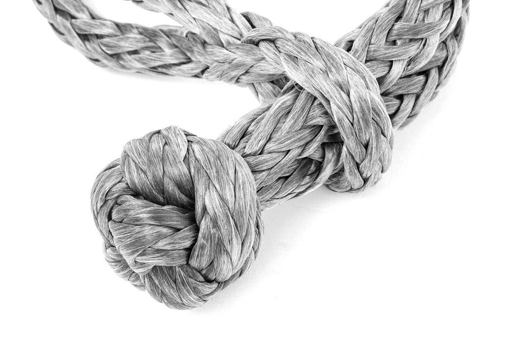 Rough Country RS135 Soft Shackle Rope 7/16 Inch Diameter 34,000 LB Breaking Strength Gray Rough Country - Truck Part Superstore