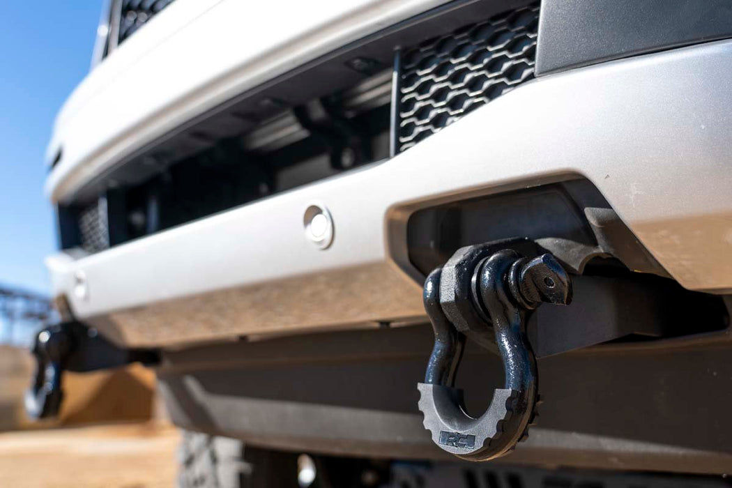 Rough Country RS144 Ford Tow Hook to Shackle Conversion Kit Mounts Only 19-20 Ranger Rough Country - Truck Part Superstore