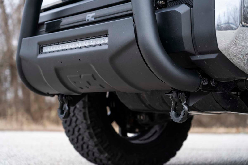 Rough Country RS146 Toyota Tow Hook to Shackle Conversion Kit w/Bull Bar Support 07-20 Tundra Rough Country - Truck Part Superstore