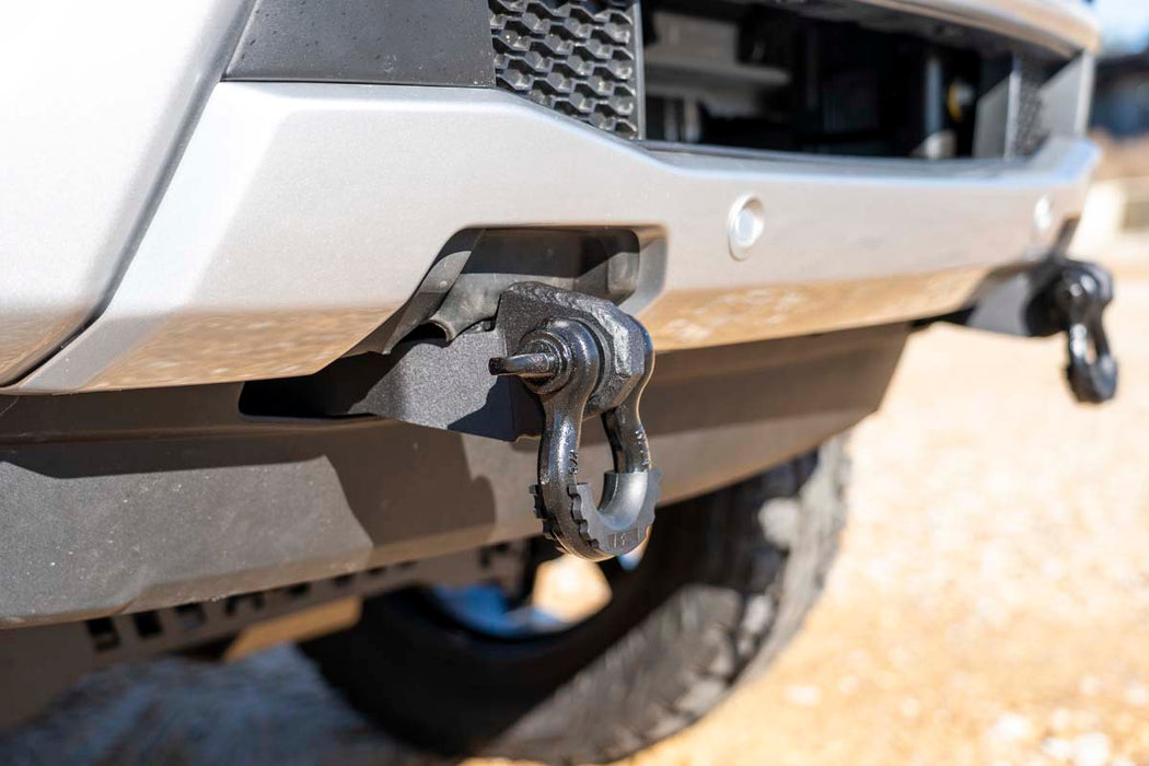 Rough Country RS152 Ford Tow Hook to Shackle Conversion Kit Mounts & Standard D-Rings 19-20 Ranger Rough Country - Truck Part Superstore