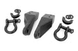 Rough Country RS153 Toyota Tow Hook to Shackle Conversion Kit w/Standard D-Rings 07-20 Tundra Rough Country - Truck Part Superstore