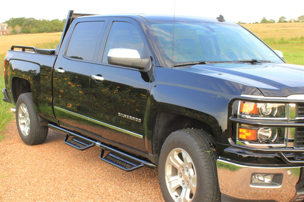Ranch Hand RSC14HC6B4W Running Step 3 in. Round; 4 Step; - Truck Part Superstore