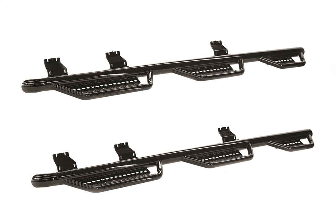 Ranch Hand RSD19HQ6B6 Running Step 3 in. Round; 6 Step; - Truck Part Superstore