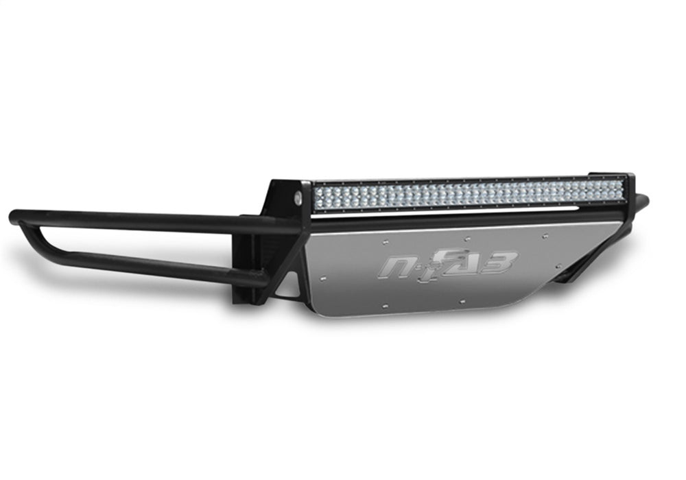 N-Fab C141LRSP-TX RSP PreRunner Front Bumper-Direct Fit (1-38in. Rigid E)-14-15 Silv1500-TXBlk - Truck Part Superstore
