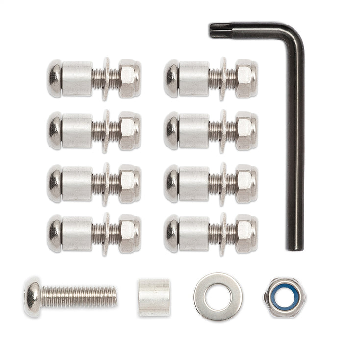 Rock Tamers RT054 Rock Tamers Replacement Parts; M6 Trim Plate Bolt Kit; - Truck Part Superstore