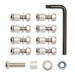 Rock Tamers RT054 Rock Tamers Replacement Parts; M6 Trim Plate Bolt Kit; - Truck Part Superstore