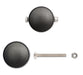 Rock Tamers RT055 Rock Tamers Replacement Parts; End Cap; w/Bolt Kit; - Truck Part Superstore