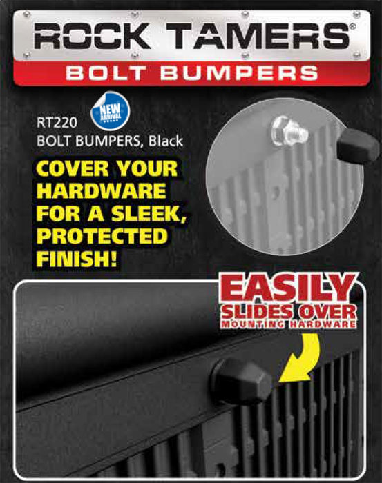 Rock Tamers RT220 Rock Tamers Accessories; Bolt Bumpers; Fits Rock Tamers 108/110 Systems; - Truck Part Superstore