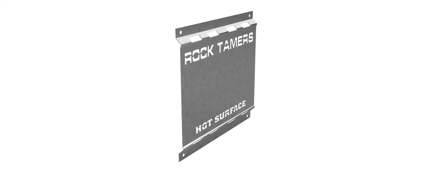Rock Tamers RT231 Rock Tamers Accessories; Heat Shield; Stainless; Heavy Duty; - Truck Part Superstore