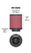 K&N RU-0600 Universal Clamp-On Air Filter - Truck Part Superstore