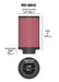 K&N RU-0810 Universal Clamp-On Air Filter - Truck Part Superstore