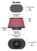 K&N RU-0984 Universal Clamp-On Air Filter - Truck Part Superstore