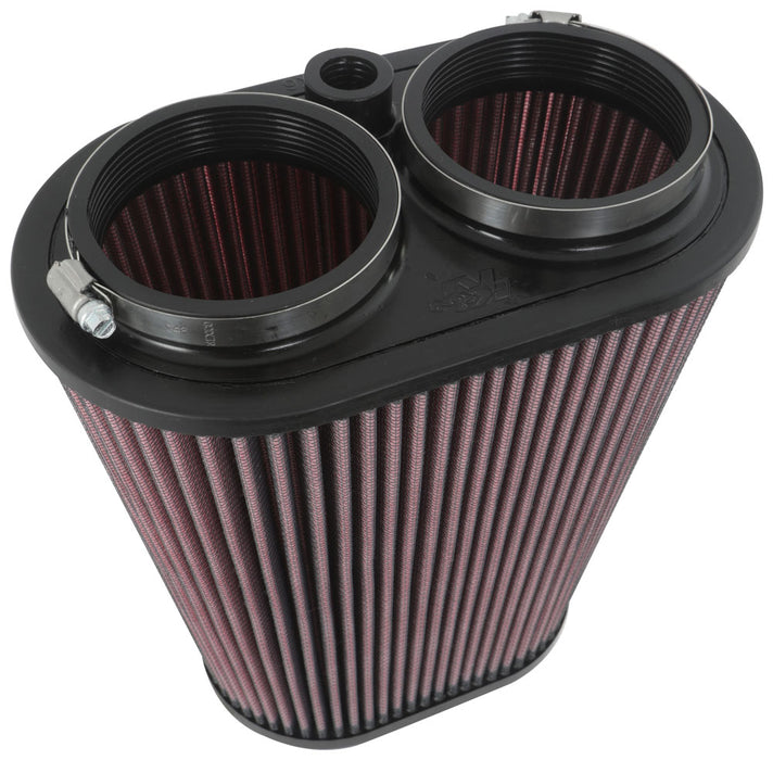 K&N RU-1012 Universal Clamp-On Air Filter - Truck Part Superstore