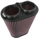 K&N RU-1012 Universal Clamp-On Air Filter - Truck Part Superstore