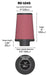 K&N RU-1045 Universal Clamp-On Air Filter - Truck Part Superstore