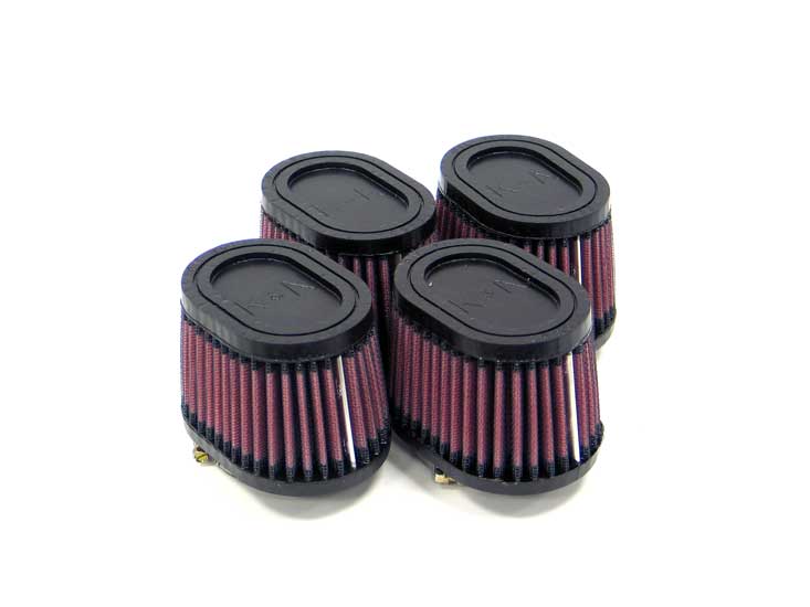 K&N RU-2454 Universal Clamp-On Air Filter - Truck Part Superstore