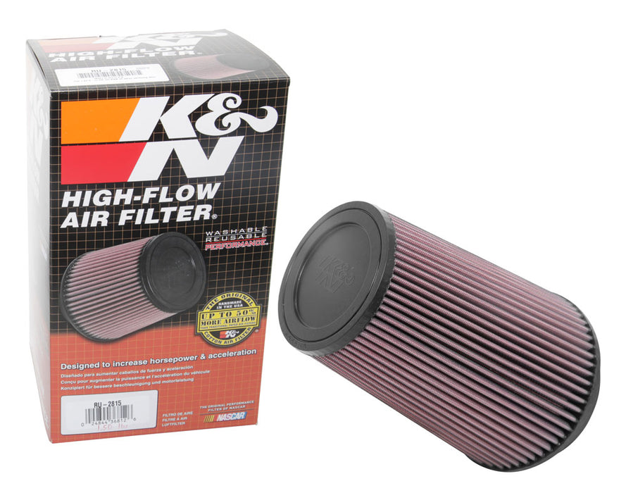 K&N RU-2815 Universal Clamp-On Air Filter - Truck Part Superstore