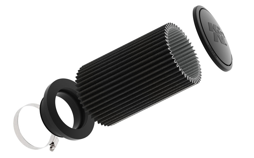 K&N RU-3112HBK Universal Clamp-On Air Filter - Truck Part Superstore