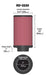 K&N RU-3220 Universal Clamp-On Air Filter - Truck Part Superstore