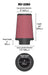 K&N RU-3280 Universal Clamp-On Air Filter - Truck Part Superstore