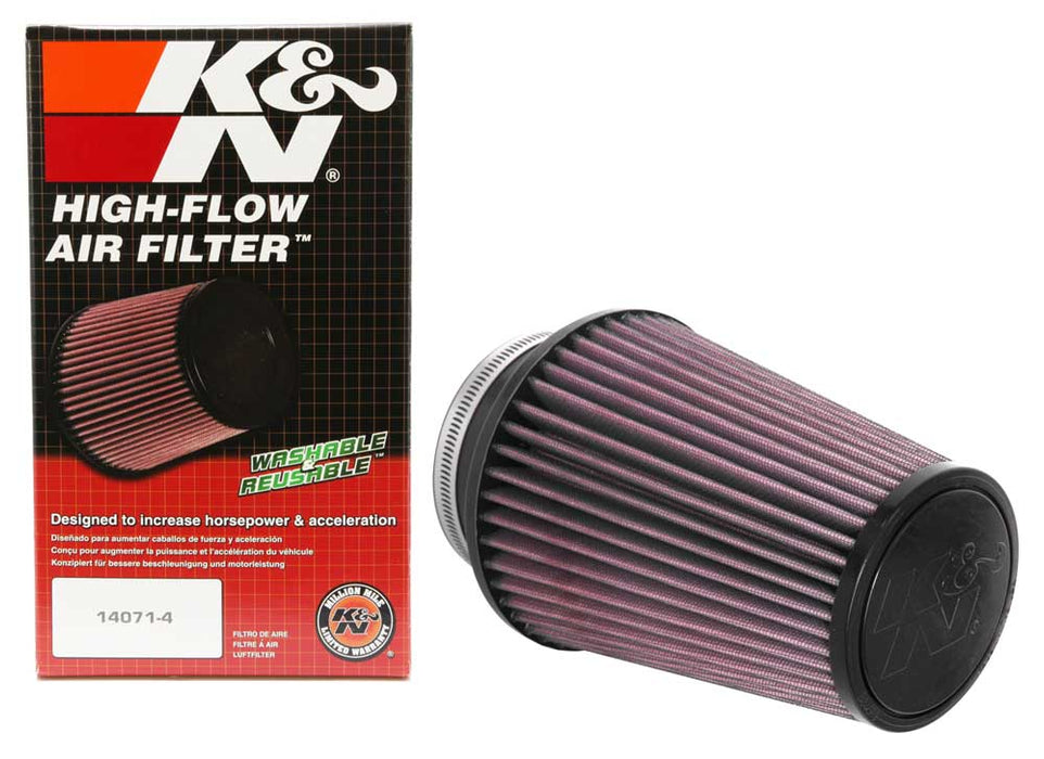 K&N RU-4680 Universal Clamp-On Air Filter - Truck Part Superstore