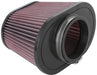 K&N RU-5040 Universal Clamp-On Air Filter - Truck Part Superstore