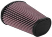 K&N RU-5063 Universal Clamp-On Air Filter - Truck Part Superstore