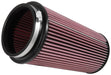 K&N RU-5065XD Universal Clamp-On Air Filter - Truck Part Superstore
