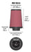 K&N RU-5111 Universal Clamp-On Air Filter - Truck Part Superstore