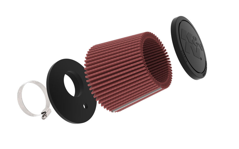 K&N RU-70032 Universal Clamp-On Air Filter - Truck Part Superstore