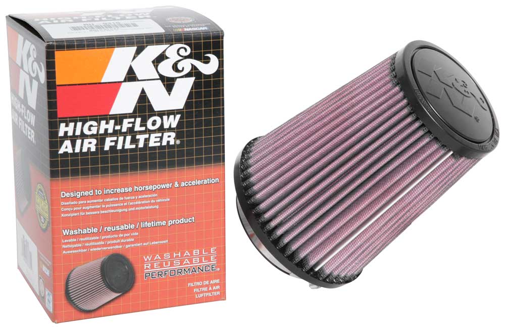 K&N RU-9310 Universal Clamp-On Air Filter - Truck Part Superstore
