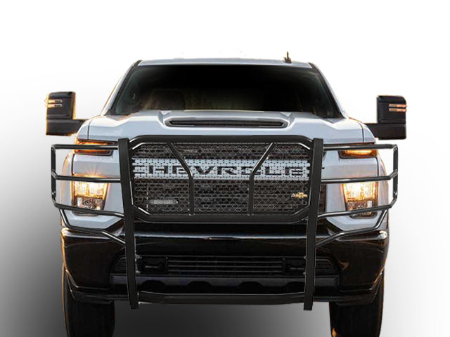 Black Horse Off Road RU-CHSI30-B Rugged Heavy Duty Grille Guard - Truck Part Superstore