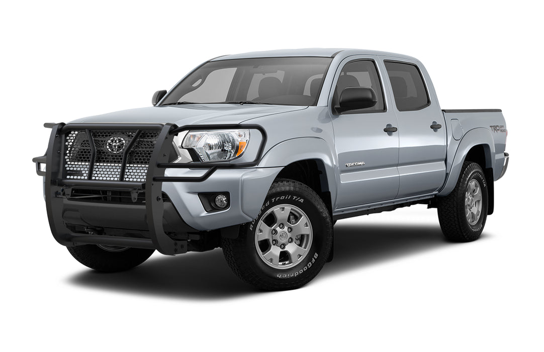 Black Horse Off Road RU-TOTA05-B-KIT Rugged Heavy Duty Grille Guard Kit - Truck Part Superstore