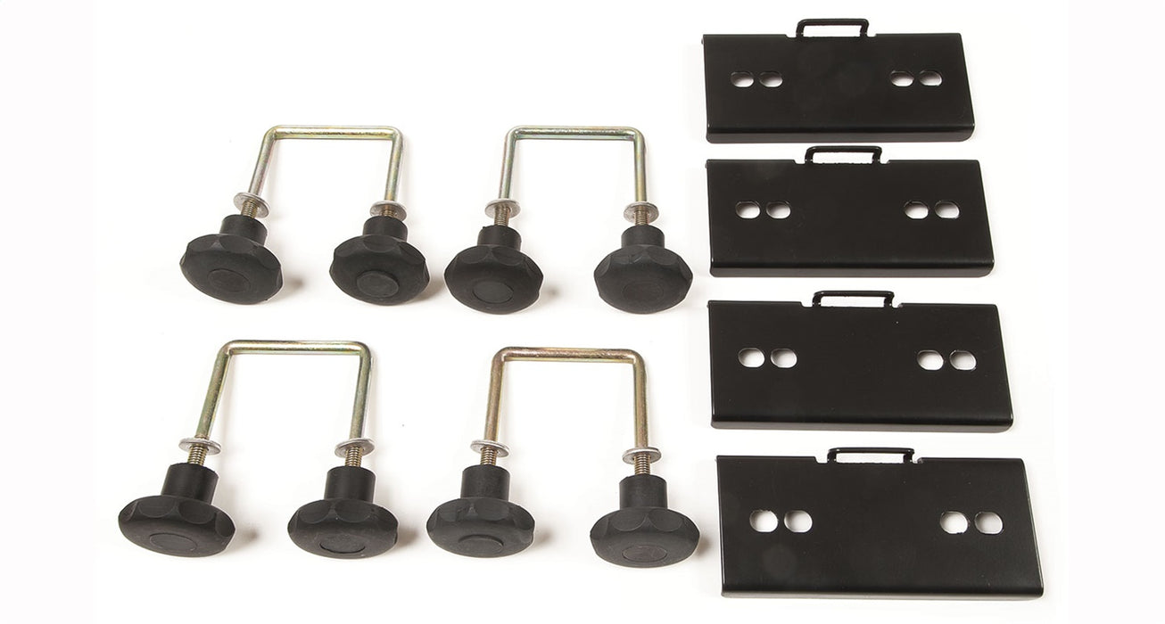 Rhino-Rack USA RUBK-MF Cargo Box Fitting Kit; Mounts MasterFit Luggage Boxes To Heavy Duty Cross Bars; - Truck Part Superstore